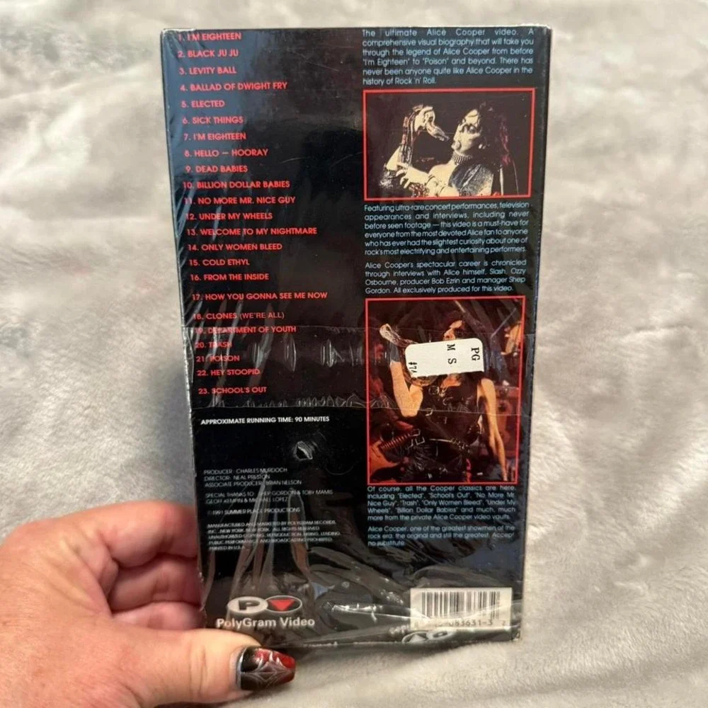 Alice Cooper: Prime Cuts - The Alice Cooper‎ Story  (VHS, 1991)